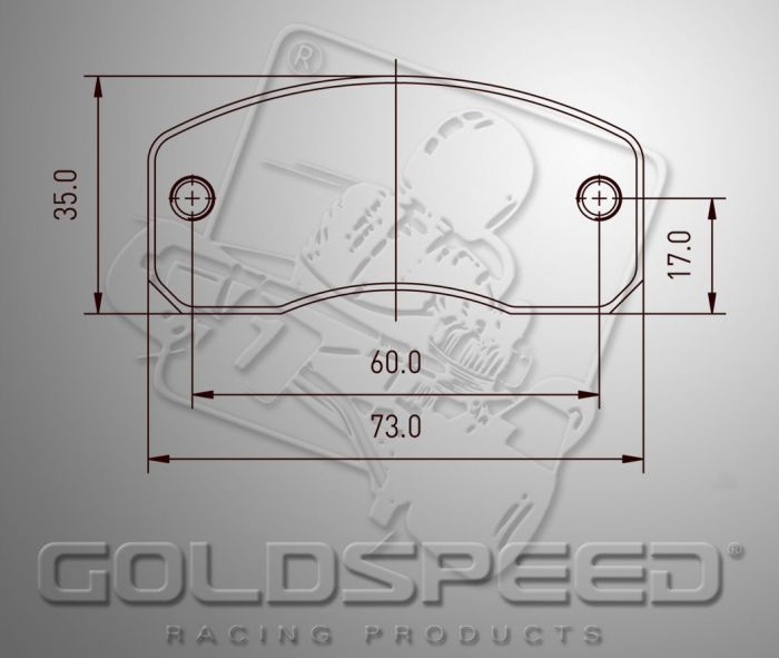 Bromsbelägg set 488