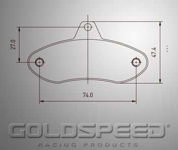 Bromsbelägg bak set wk front/Energy strorm/