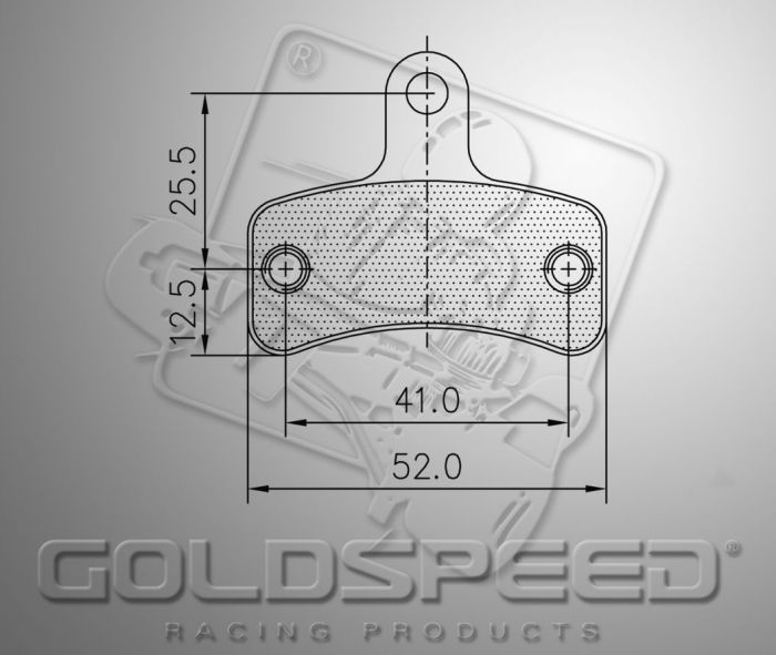 Bromsbelägg Goldspeed 561