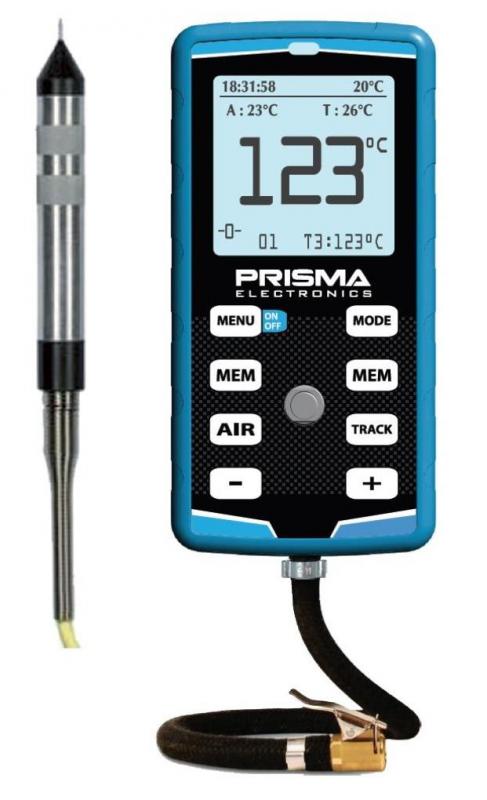 Pyrometer & Lufttrycksmätare Prisma HIPREMA 4