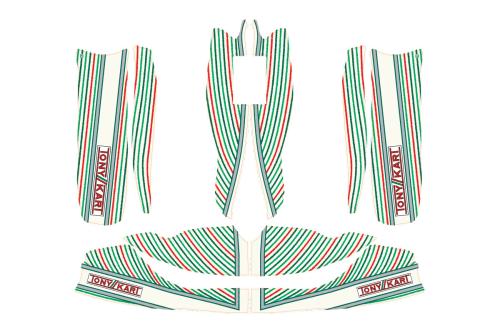 Dekalkit Tony Kart M6/ M7 2021 Replica