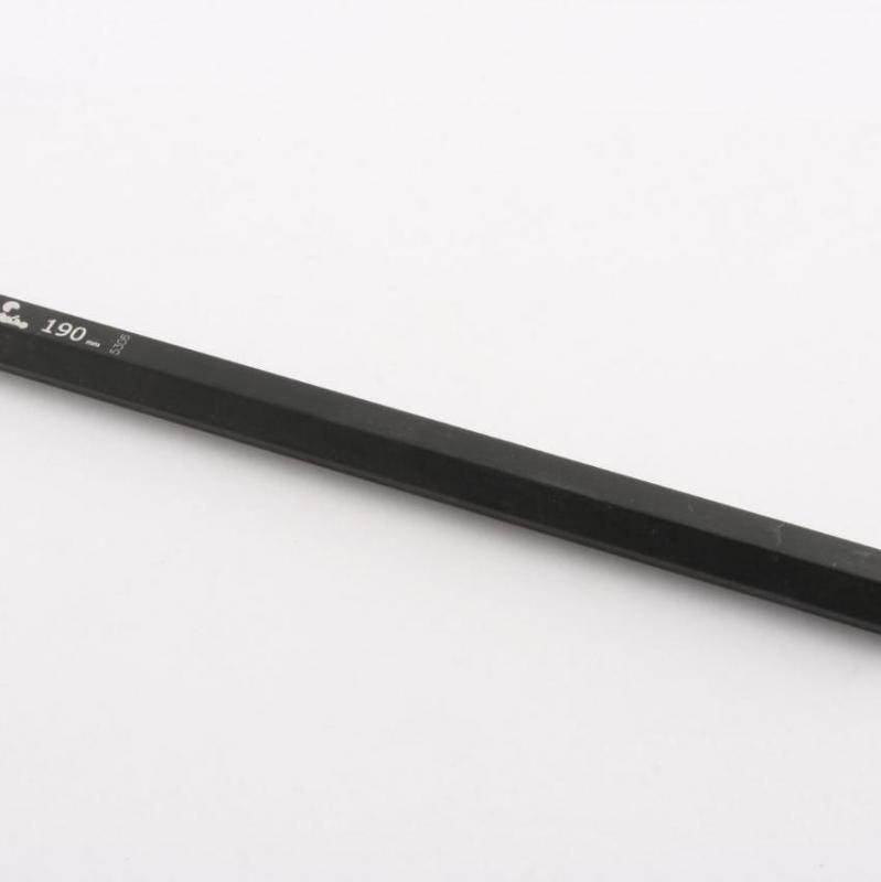 Styrstag 190 mm svart