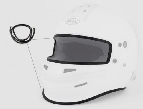 Bell Bottom edge rubber moulding 1m