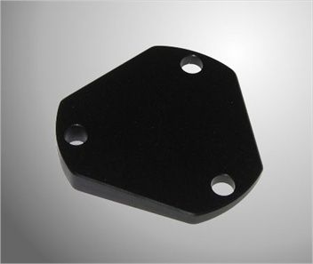 Rattnavsplatta 5°, svart