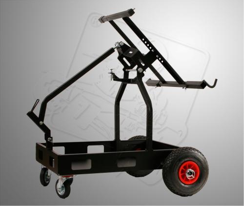 Mekvagn Tippbar, svart