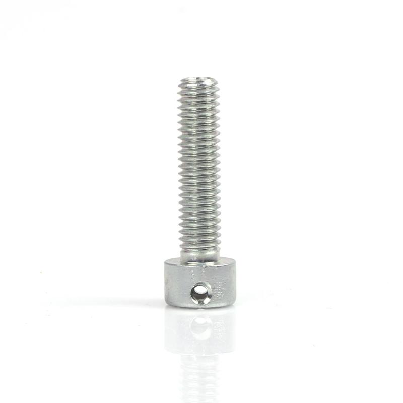 Insexskruv M6 x 25 mm med hål för Rotax plomb