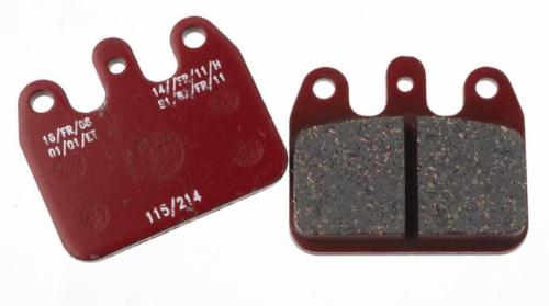 Bromsbelägg ven 05 röd CRG