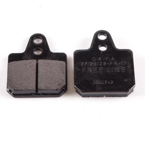 Bromsbelägg Birel 40x38 svart