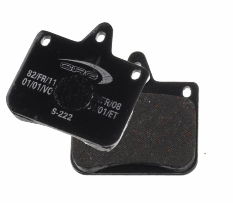 Bromsbelägg VEN04 fram/bak, set