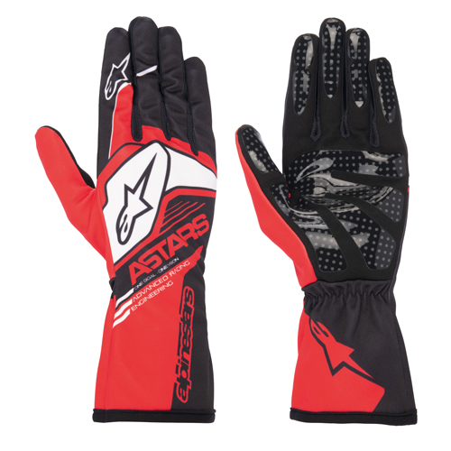 Handskar Alpinestars Tech 1 K V2 Corporate röd