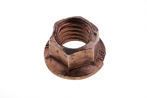 Hjulmutter kopparfärgad M8 ,CIK,