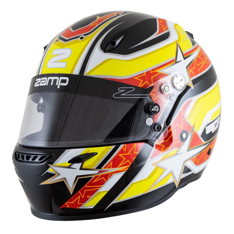 Zamp ZR-72 Black/Red/Orange