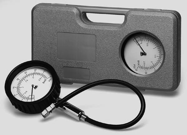 Lufttrycksmätare 0-4 bar