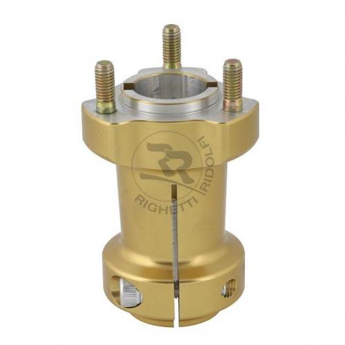 Baknav Ø30x95 mm guld aluminium