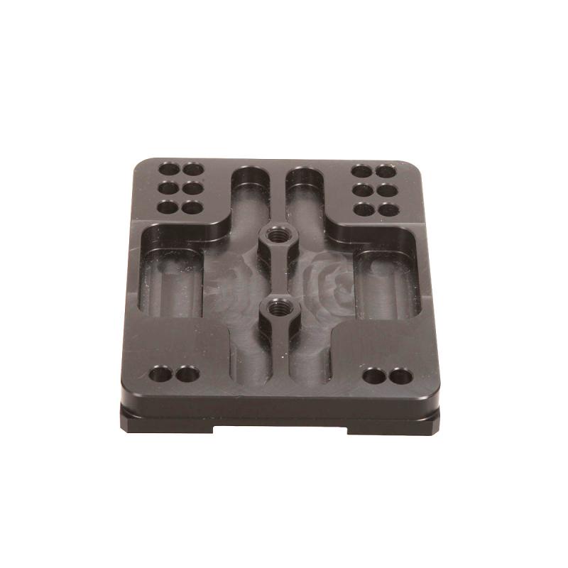 Motorfäste F1 alu övre plant borrat