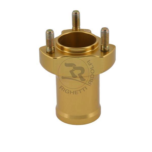 Framnav Ø17X75MM aluminium guld