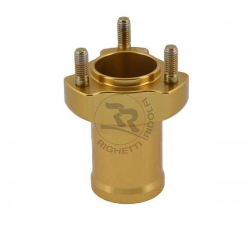 Framnav Ø17X75MM aluminium guld