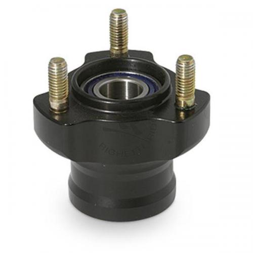 Framnav Ø17X50MM aluminium, svart