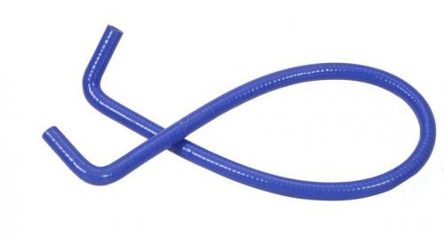 Kylarslang Silikone 90° / L 1200mm D.16/24mm blå