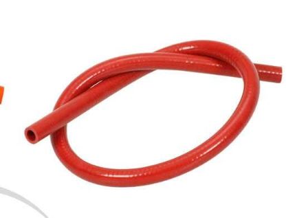 Kylarslang Silikone L 1200mm D.16/24mm Röd