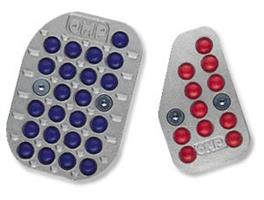 Gummiknoppar till Pedalplattor, röd