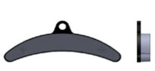 Bromsbelägg Racemore Birel