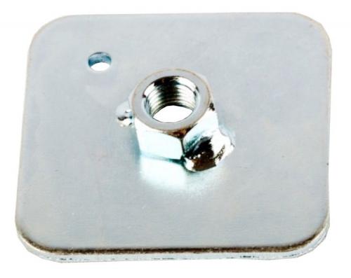 Fästplatta för bältesögla