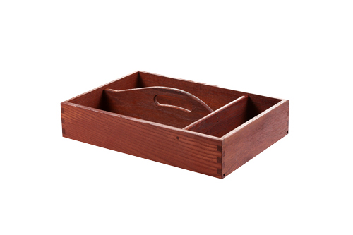 Cutlery Box with 3 Compartments and Handle