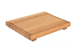 Tray with Groove and 2 Feet