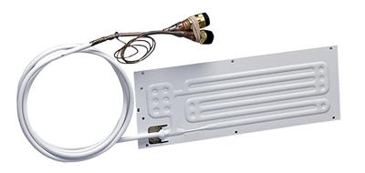 FÖRÅNGARE PLATT 130X350 M.KOPPLINGAR