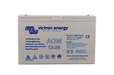 12V/15AH AGM SUPER CYCLE BATTERI VICTRON