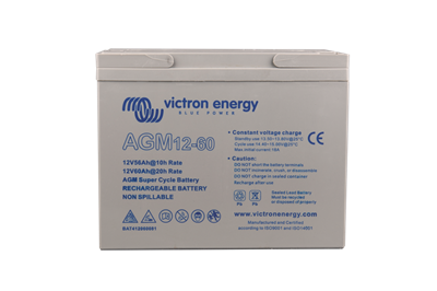 12V/60AH AGM SUPER CYCLE BATTERI VICTRON