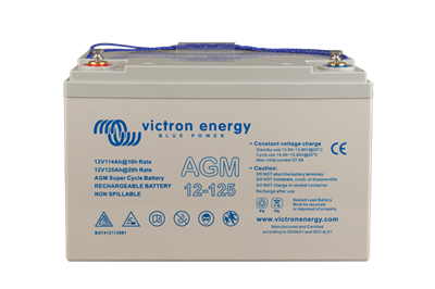 12V/125AH AGM SUPER CYCLE BATTERI VICTRON