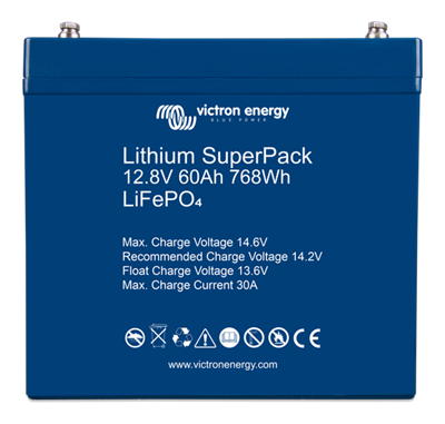 LITHIUM SUPERPACK 12,8V/60AH BATTERI