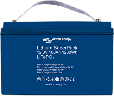 LITHIUM SUPERPACK 12,8V/100AH (M8) HIGH CURRENT BATTERI