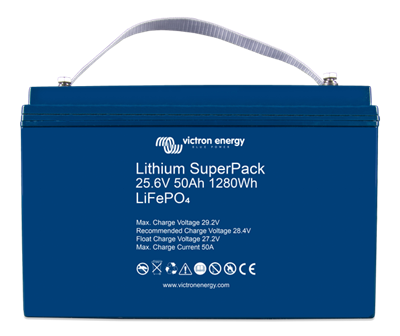 LITHIUM SUPERPACK 25,6V/50AH BATTERI