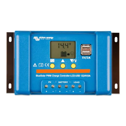 BLUESOLAR PWM- 12/24V-5A LCD&USB