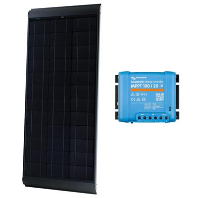 BLACKSOLAR KIT 230W VICTRON 100/20 & 6 M KABEL