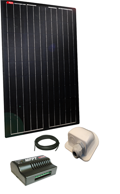 LIGHTSOLAR KIT 105W SVART MPPT