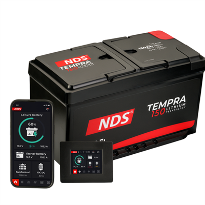 NDS TEMPRA LITIUMBATTERI 150AH F-MODELL
