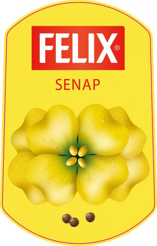 Orkla Sentomat Express Etikett FELIX Senap