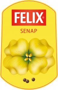 Orkla Sentomat Express Etikett FELIX Senap