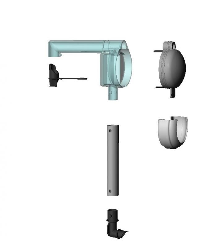 ÄLDRE Sentomat Pumpsystem, 16 mm, med munstycke 3-udd, för ÖNOS Sylt och Äppelmos