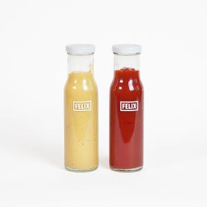FELIX Bottle Glasflaska, 2-pack