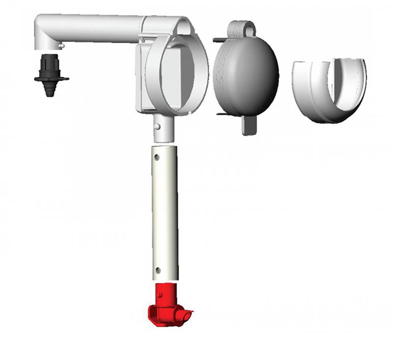 ÄLDRE Sentomat Pumpsystem, 11,5 mm, med konformat munstycke, för FELIX Ketchup, Senap och Dressing