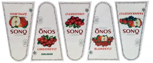 Etikettark för SENTOMAT® Basic, till Sylt och Äpplemos