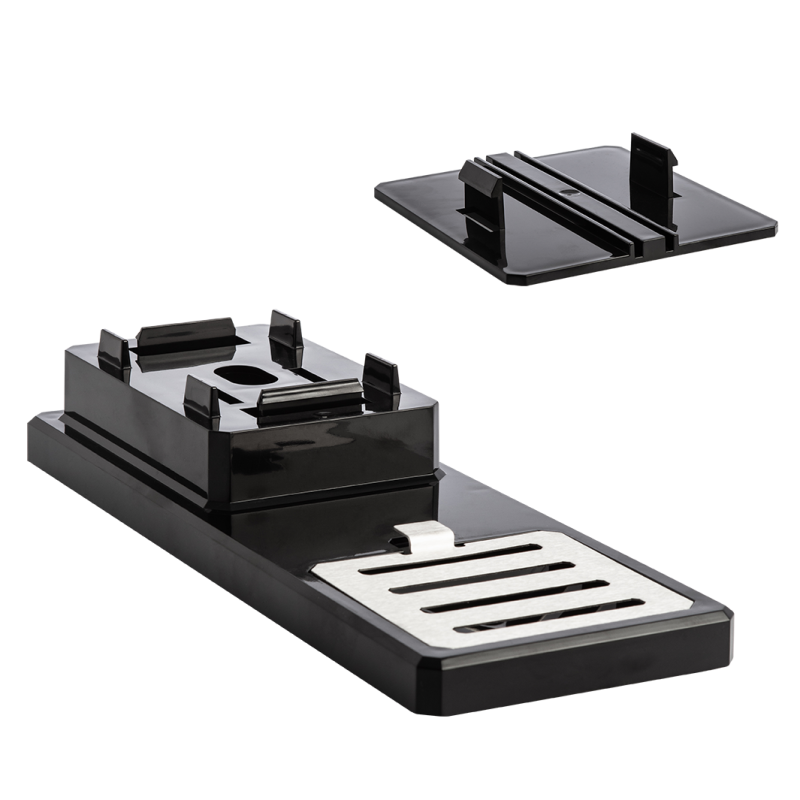 Fot- och länkplatta för SENTOMAT® United, svart