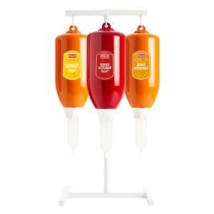 SENTOMAT® 2000, Paketerbjudande med 3 st + T-ställ, FELIX Tomatketchup och Senap