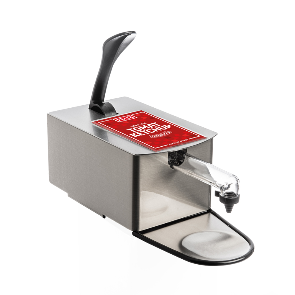 SENTOMAT® Express, Dispenserpaket med etikettskydd, 11,5 mm, för Ketchup, Senap och Dressing