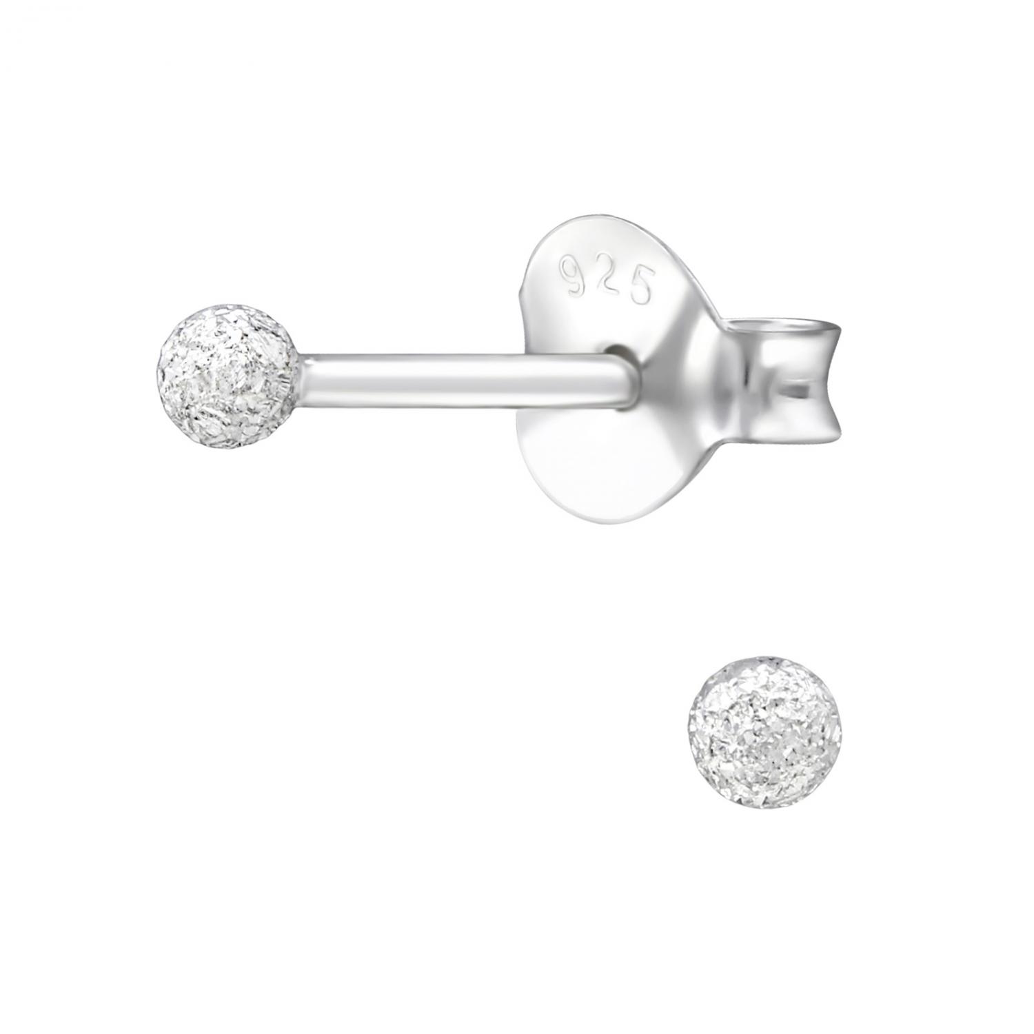 Kula 2 mm - Studs - Örhängen i äkta silver